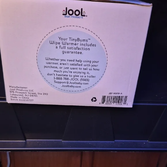 Jool TinyBums Wipe Warmer - White - Picture 4 of 4